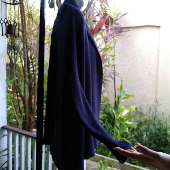 Zara - Cardigan Navy Blue - Sz M - Picture 5 of 8